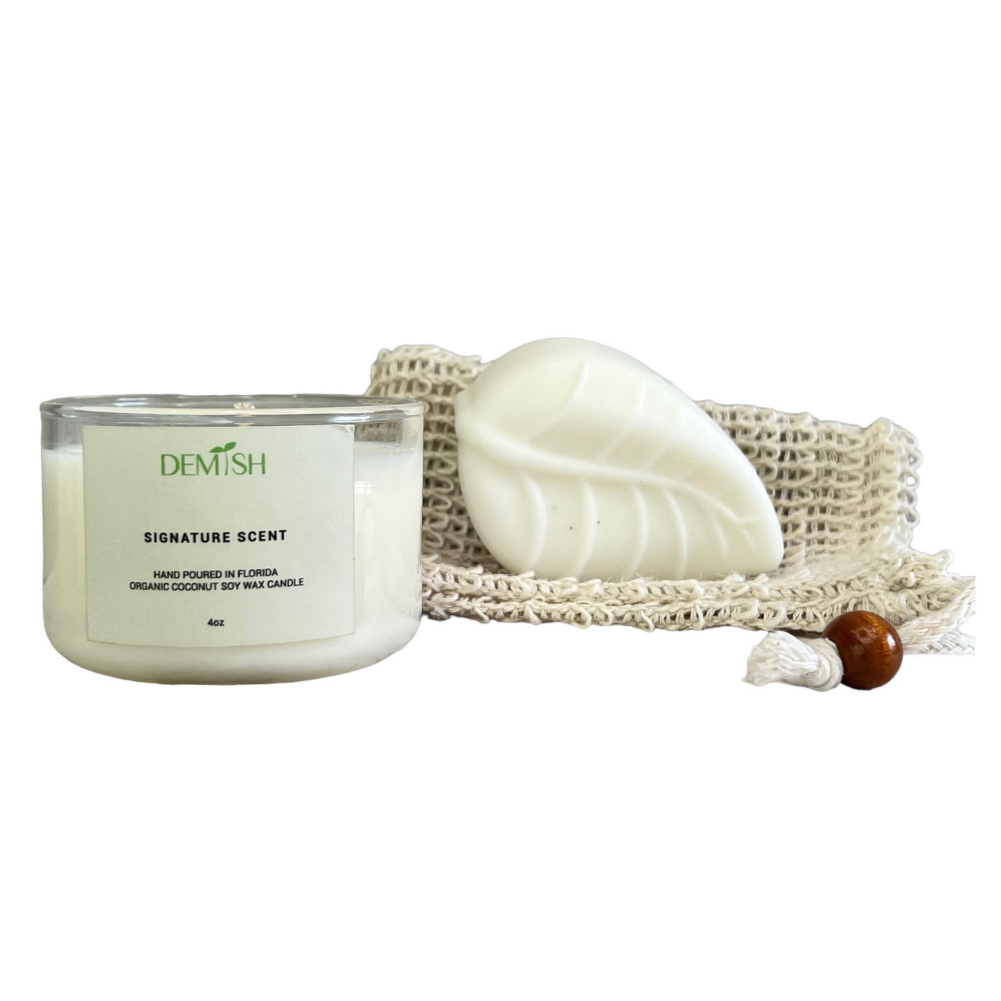 White Sage Lavender Soap & Signature Scent Candle Bundle